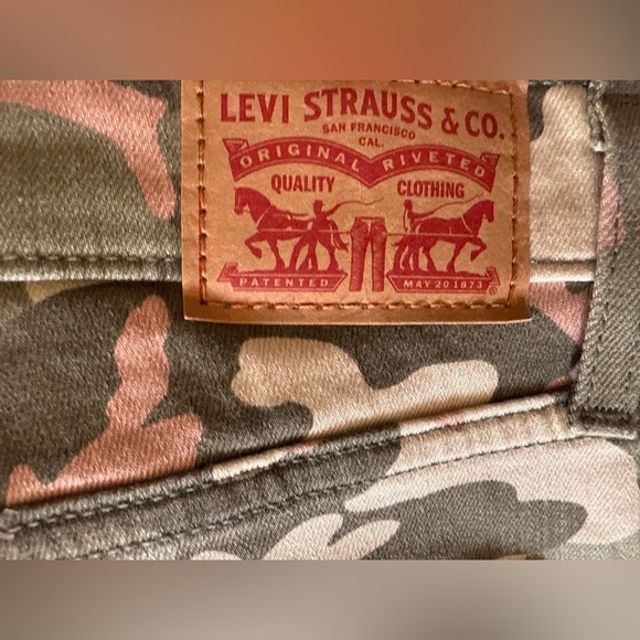 Levi’s 721 High-rise camo skinny jeans 720 high rise skinny pants jeans - Picture 10 of 16